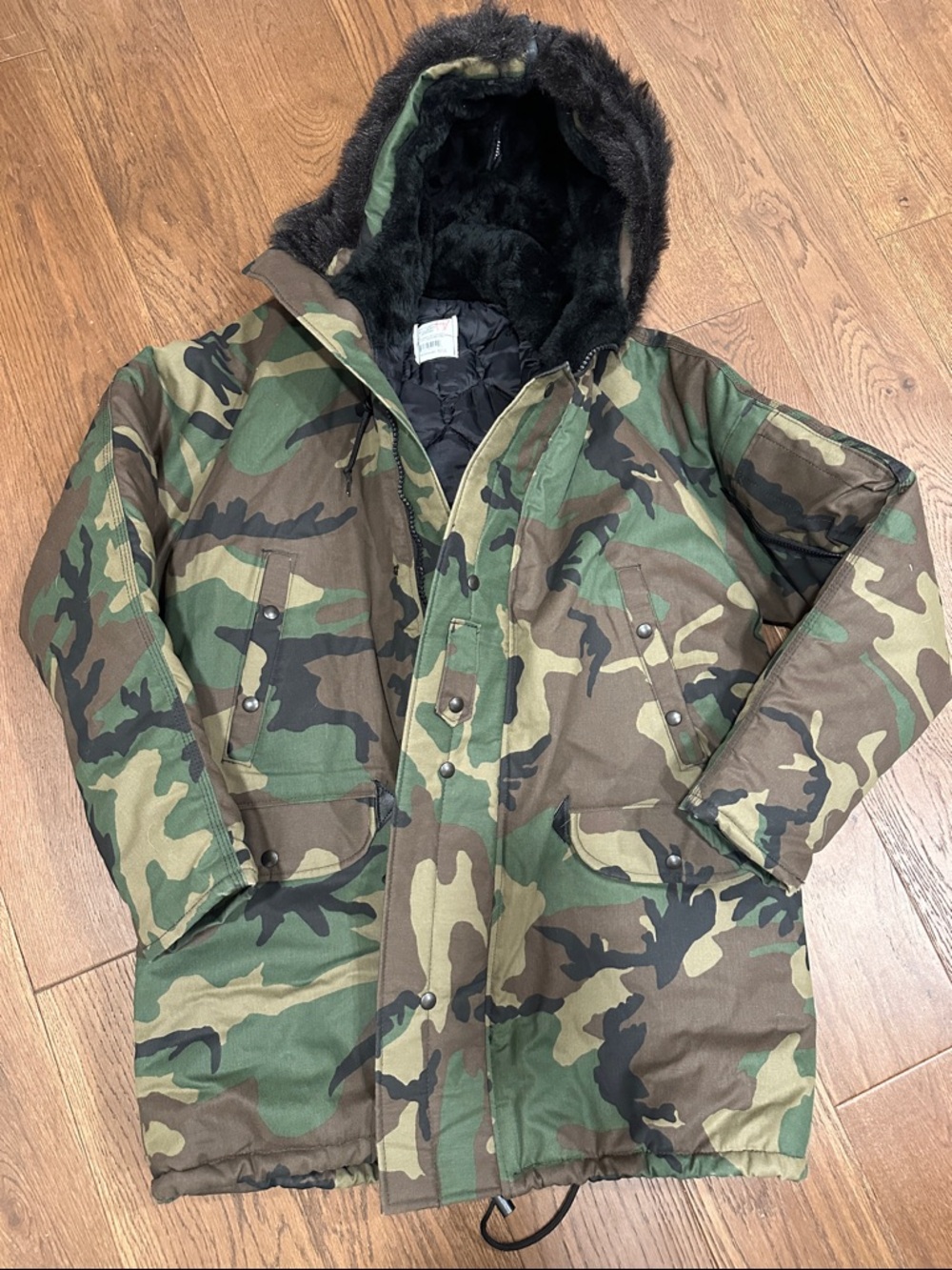Woodland Camo Parka